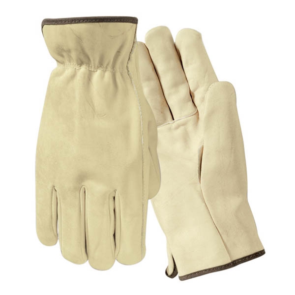 Wells Lamont Y0135 Economy Grain Cowhide Leather Driver Work Gloves